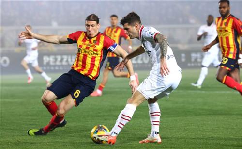 Lecce x AC Milão