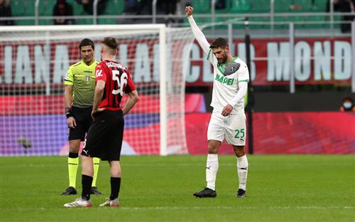 AC Milan x Sassuolo