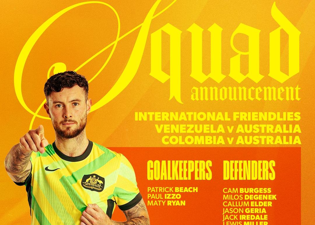 Austrália anuncia escalação da seleção nacional em novembro: Goodwin, Boyle, Owen estão na lista