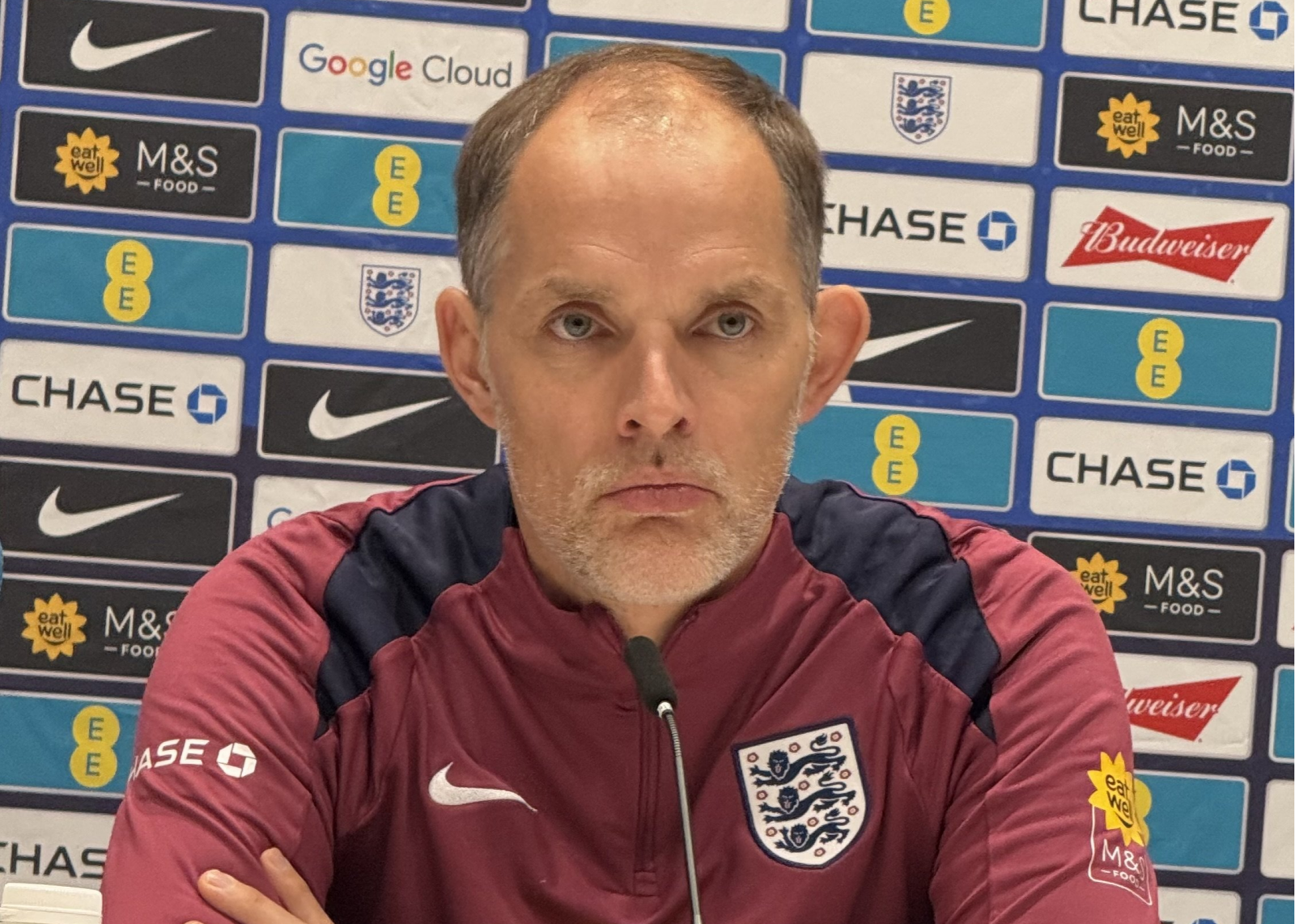 Tuchel: No sistema atual, Kane, Foden e Bellingham não podem jogar ao mesmo tempo