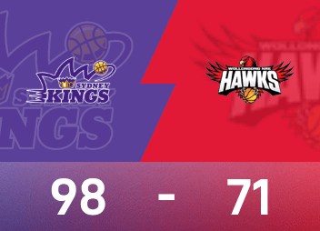 Relatório do jogo NBL: Davis tem 17 pontos e 8 assistências, Sydney Kings venceu Illawarra Hawks por 98-71
